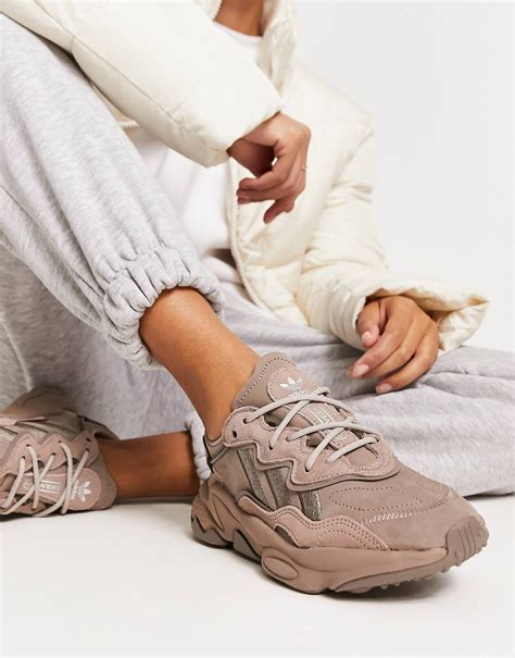 adidas ozweego dames beige sale|Adidas originals OZWEEGO trainer.